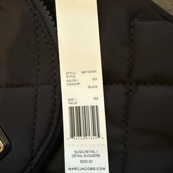 Marc Jacobs Quilted Nylon Messenger Bag New - Picture 3 of 7